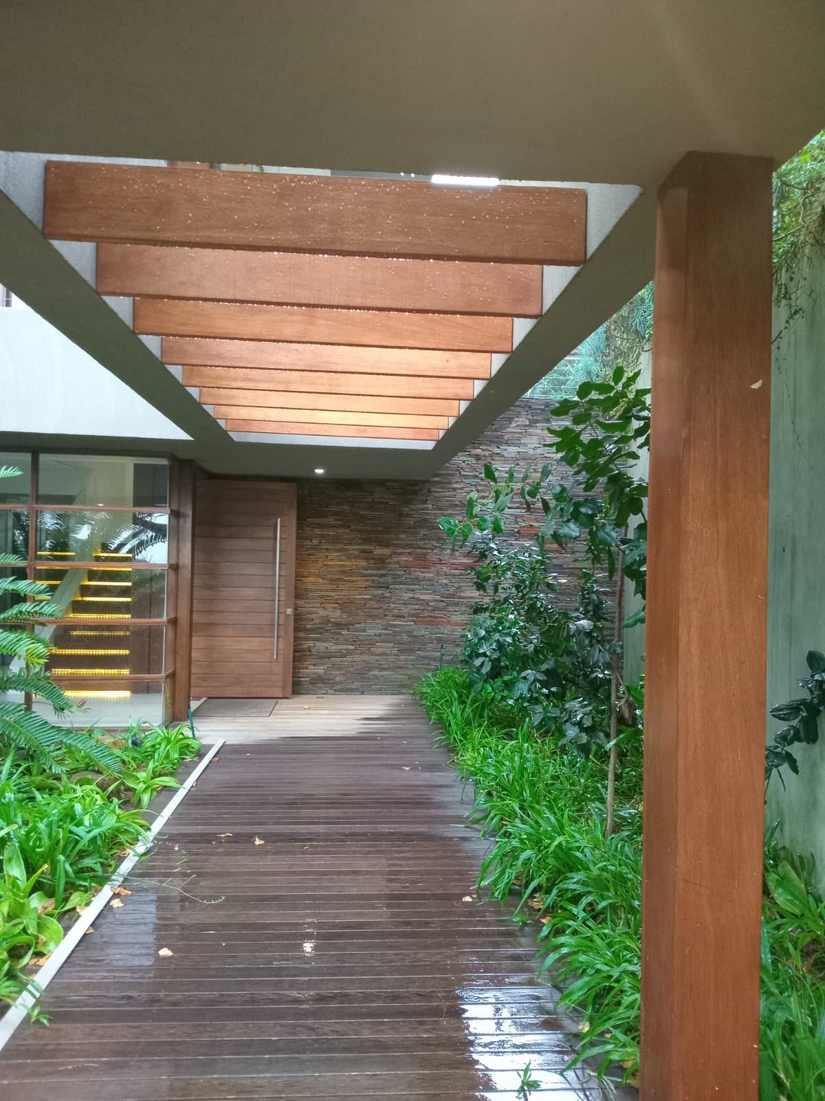 Pergola installation project